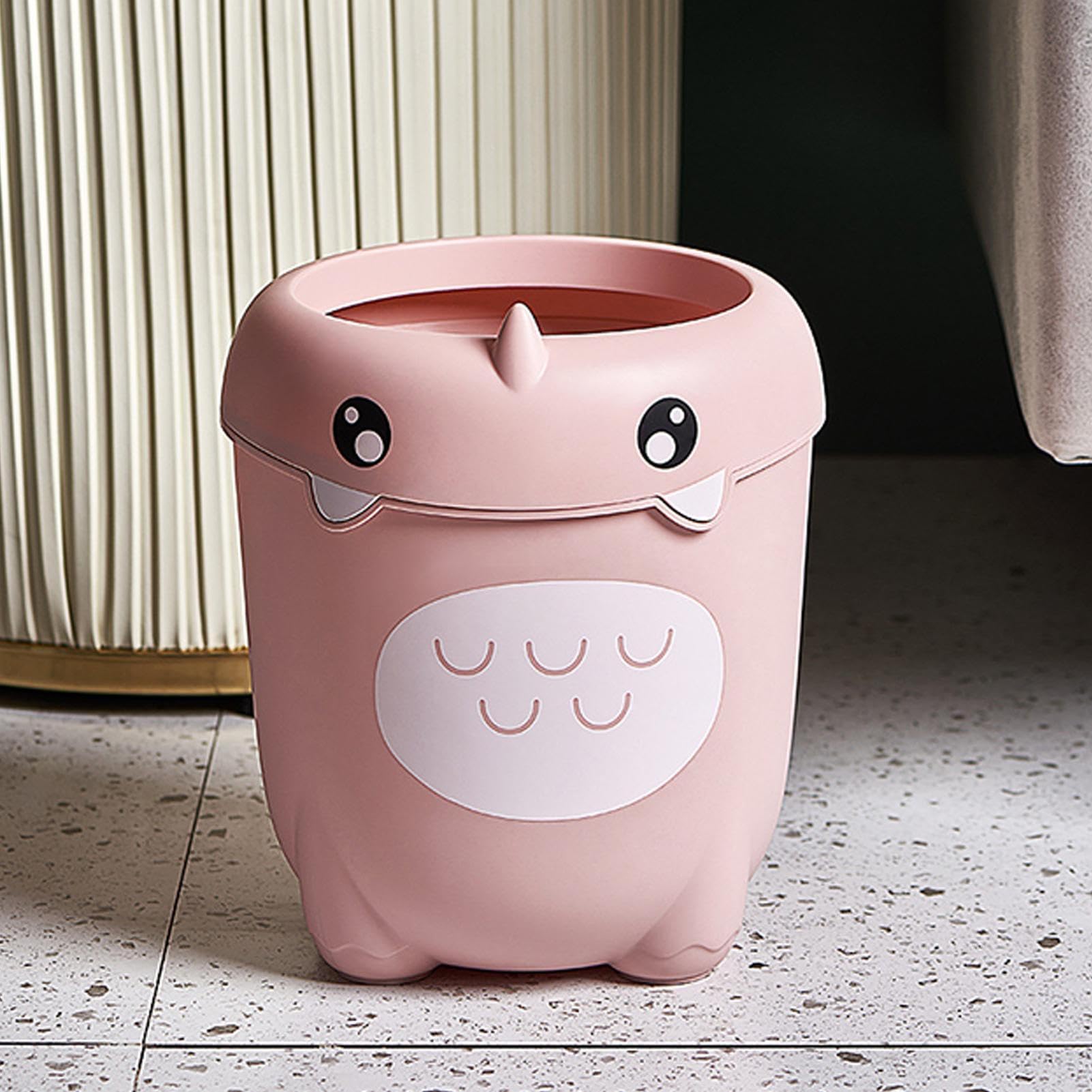 Générique Pattumiera per bambini, per bagno, cestino del fumetto, per la cameretta dei bambini, design aperto per ufficio, cucina, soggiorno, sotto tavolo, sala giochi
