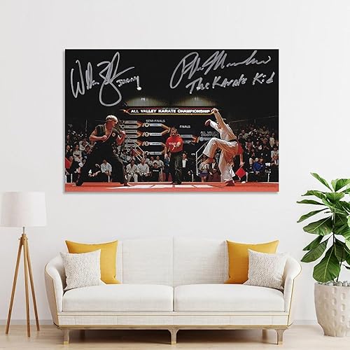 Miniatura 4 de Pósteres de película The Karate Kid de 1984, pósteres firmados de los años 80, pósteres vintage geniales, impresiones artísticas en lienzo para