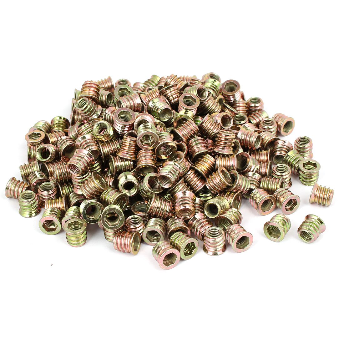 Wood Furniture Fixing Insert Interface Hex Socket E-Nut 8mmx13mm 300pcs (1bb81013c3d70b0c5b8e77319752ff1c)