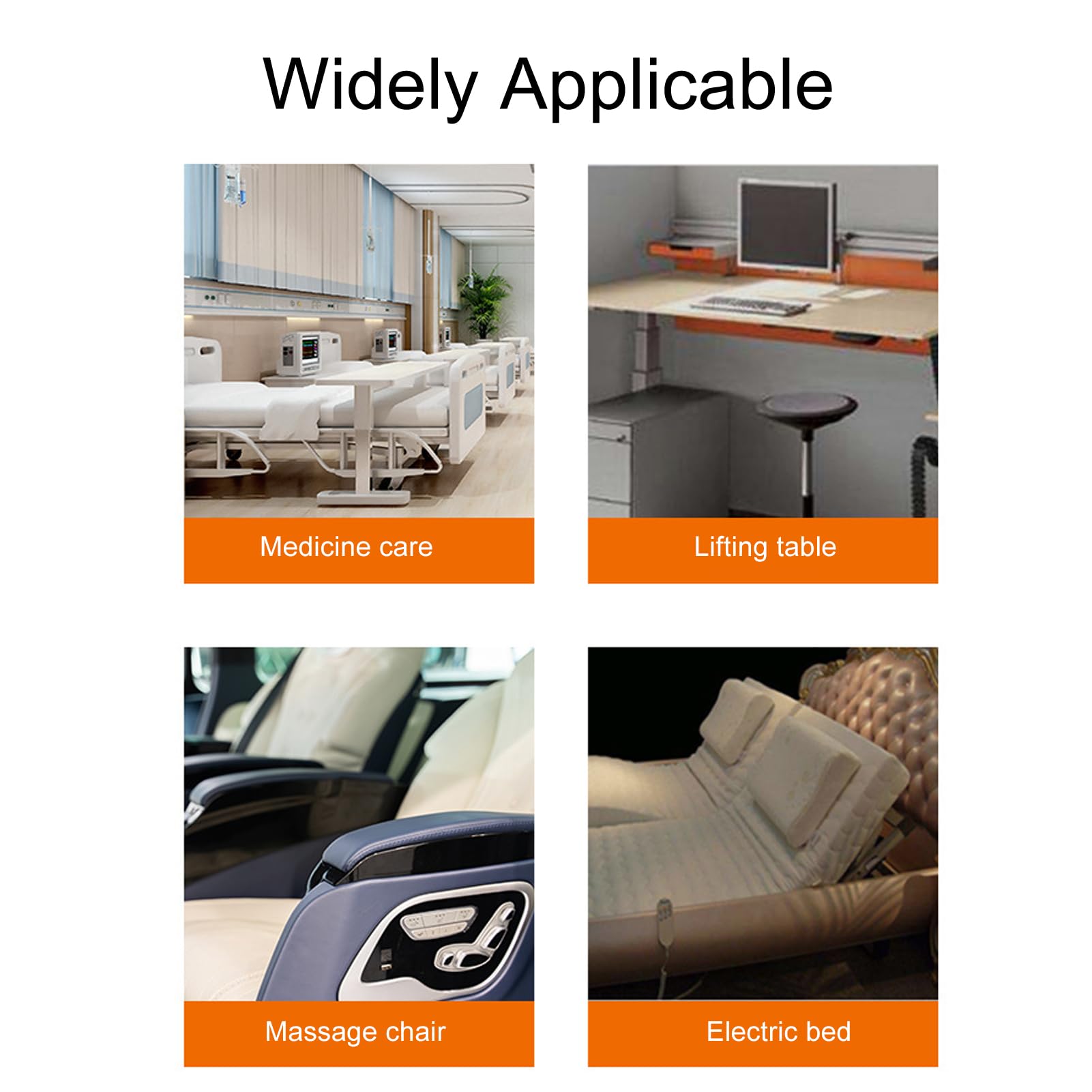 Electric Linear Push Rod Linear Motion Actuator 200mm Stroke DC 24V for Medicine