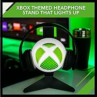 Vista 2 de Paladone Soporte de luz para auriculares Xbox, soporte oficial para teléfono auditivo para configuración de juegos, regalo para jugadores