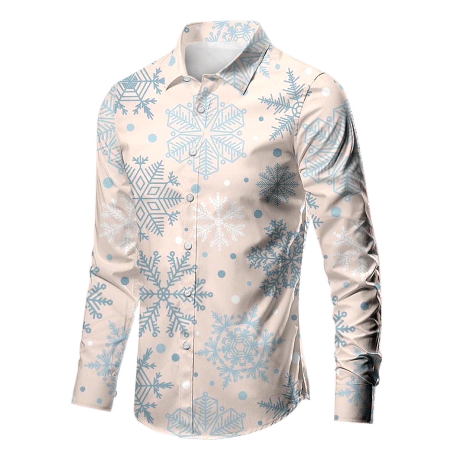 xmas dress shirts Holiday Collection adult female christmas gift ideas Men's Christmas Party Shirts Loose