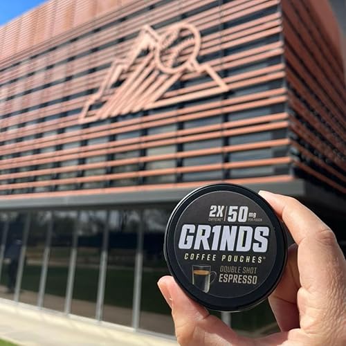 Miniatura 6 de Grinds Bolsas de café  6 latas de espresso de doble chupito  18 bolsas por lata  2 x cafeína, 1 bolsa equivalente. 12 taza de café