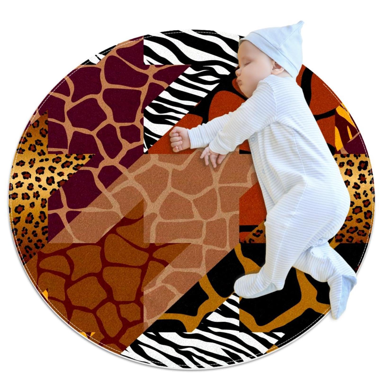 Tapis de sol camomille pour chambre d'enfant et salon cosy