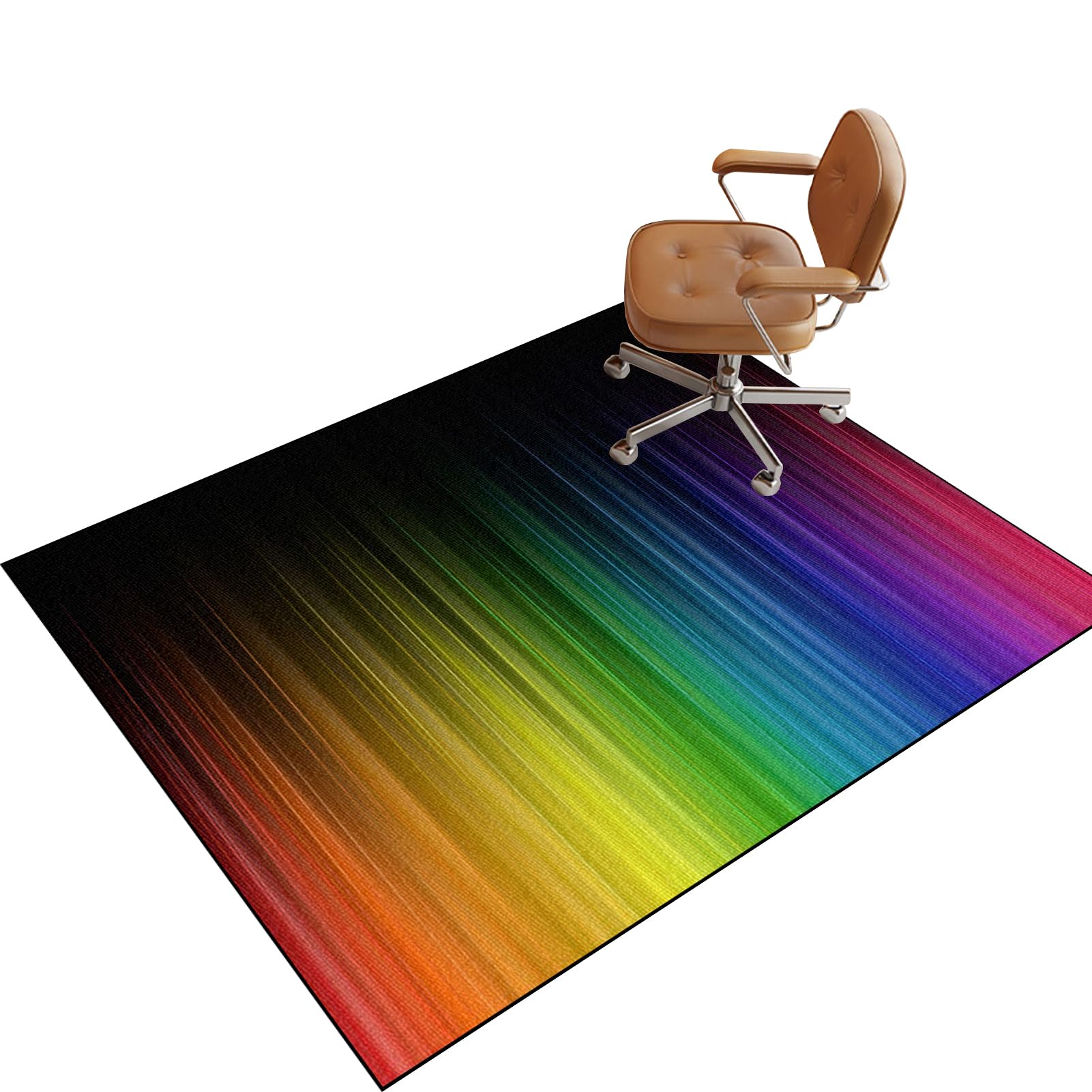 Hard Floor Protector Mat for Office Chair, Gaming Chair Mat for Carpeted Floor, Office Chair Mat for Hardwood Floor, Non-slip Desk Chair Mats, Computer Chair Rug for Home Office 100 x 140 cm