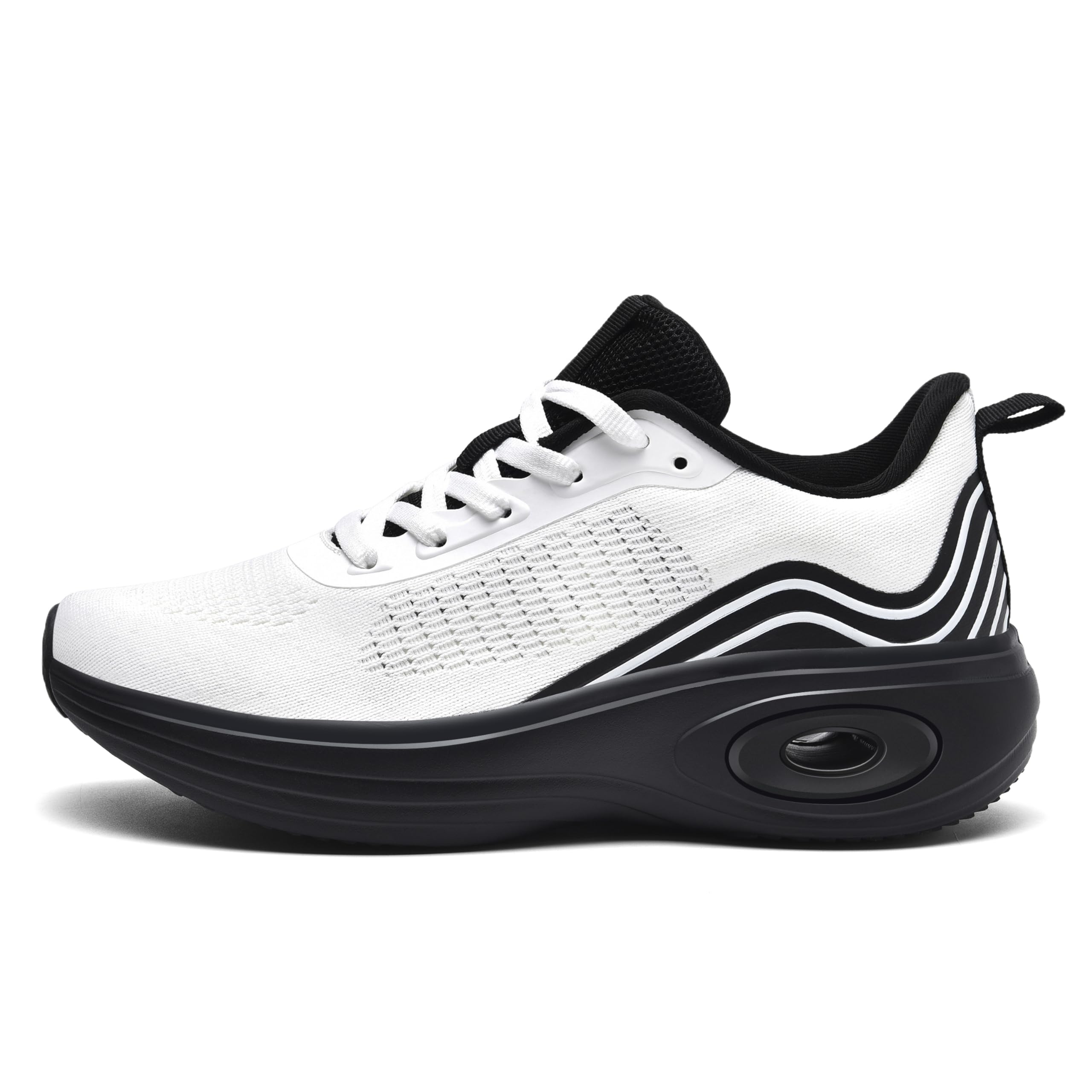 Wondamo Sneaker Damen Leichte Atmungsaktiv Laufschuhe mit Dämpfung Walkingschuhe Outdoor Turnschuhe Fitnessschuhe Womens Trainers 37-42 EU