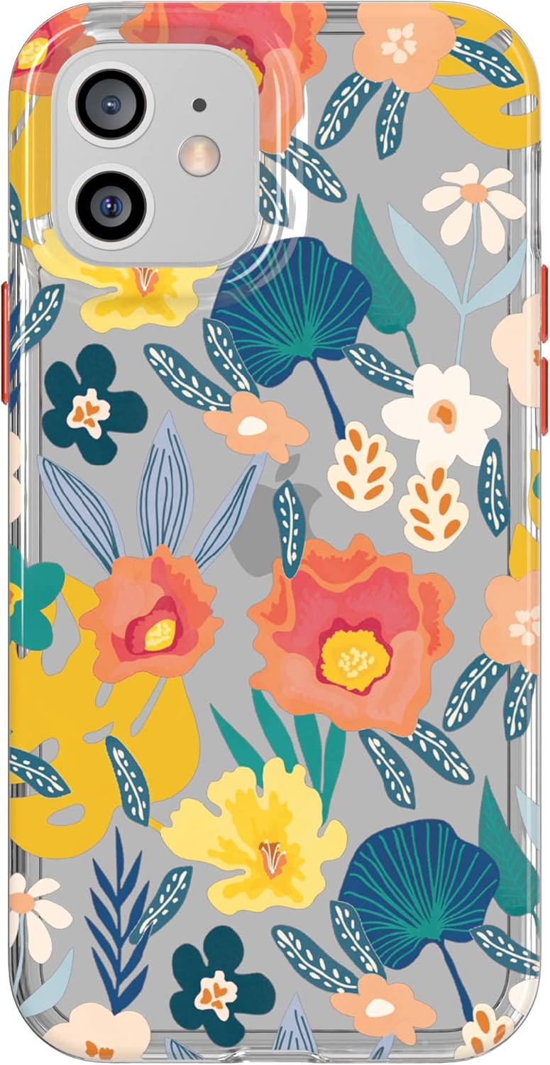 Tech21 Evo Art Botanical Garden for iPhone 12 Pro Max – Protective Phone Case with 10ft Multi-Drop Protection and Exclusive Artwork