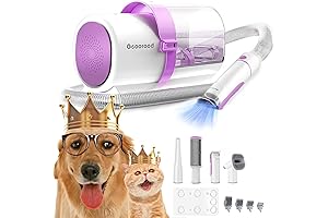 Clipper Vacuum Attachment for Easy Pet Hair Removal