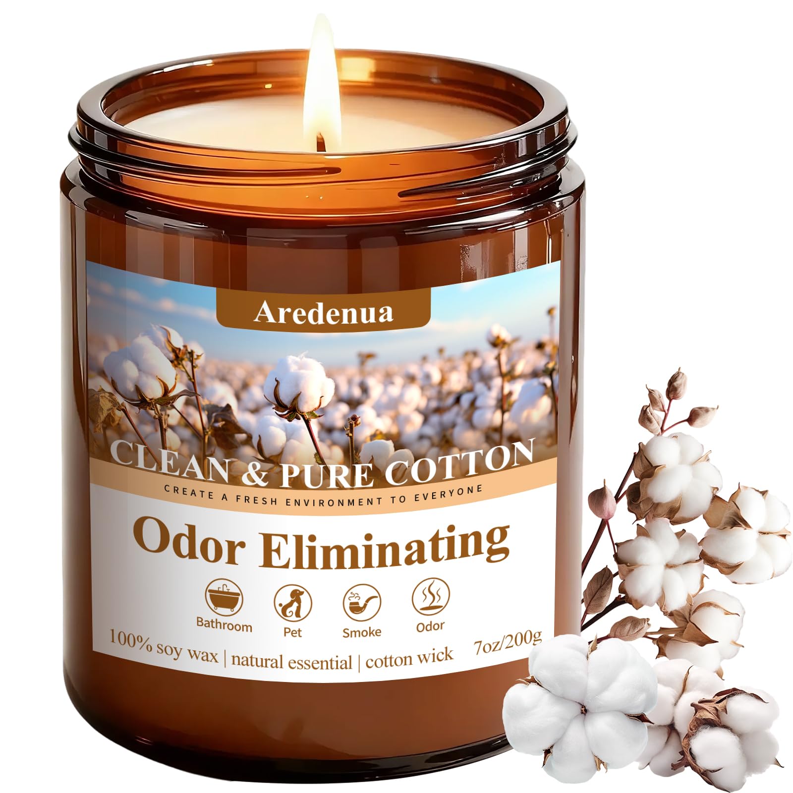 Clean & Pure Cotton Candle