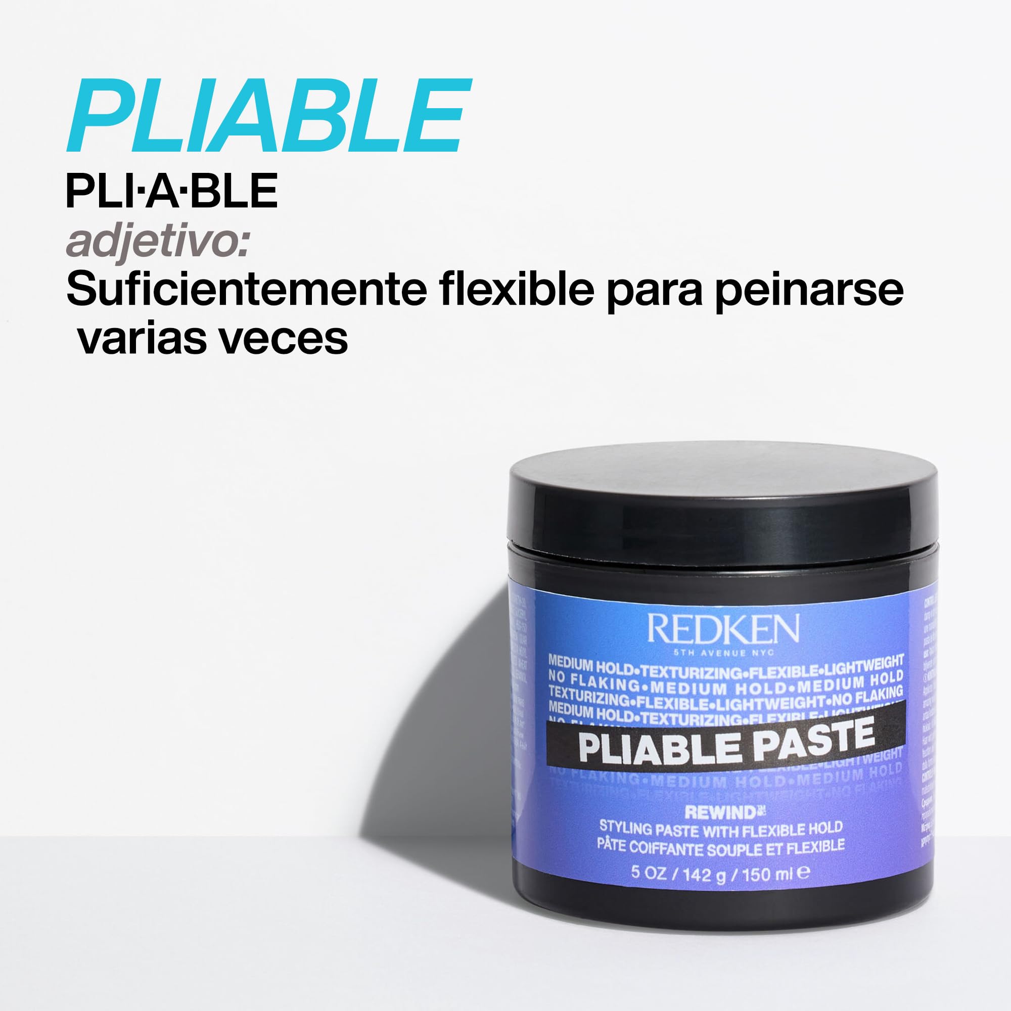 Redken Pasta liable pastic, 150 ml, applicazione di texture flessibile a tenuta media