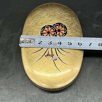 Amazon.co.jp: 金沢箔洋金箔金銀箔工芸小判爪楊枝入小物入れサイズ約