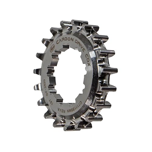 Gates Carbon Drive Belt Drive CDX Rear Cog Hyperglide 19t | Gates Carbon Drive CDX 19T Hyperglide Rear Cog, Lightweight Belt Drive