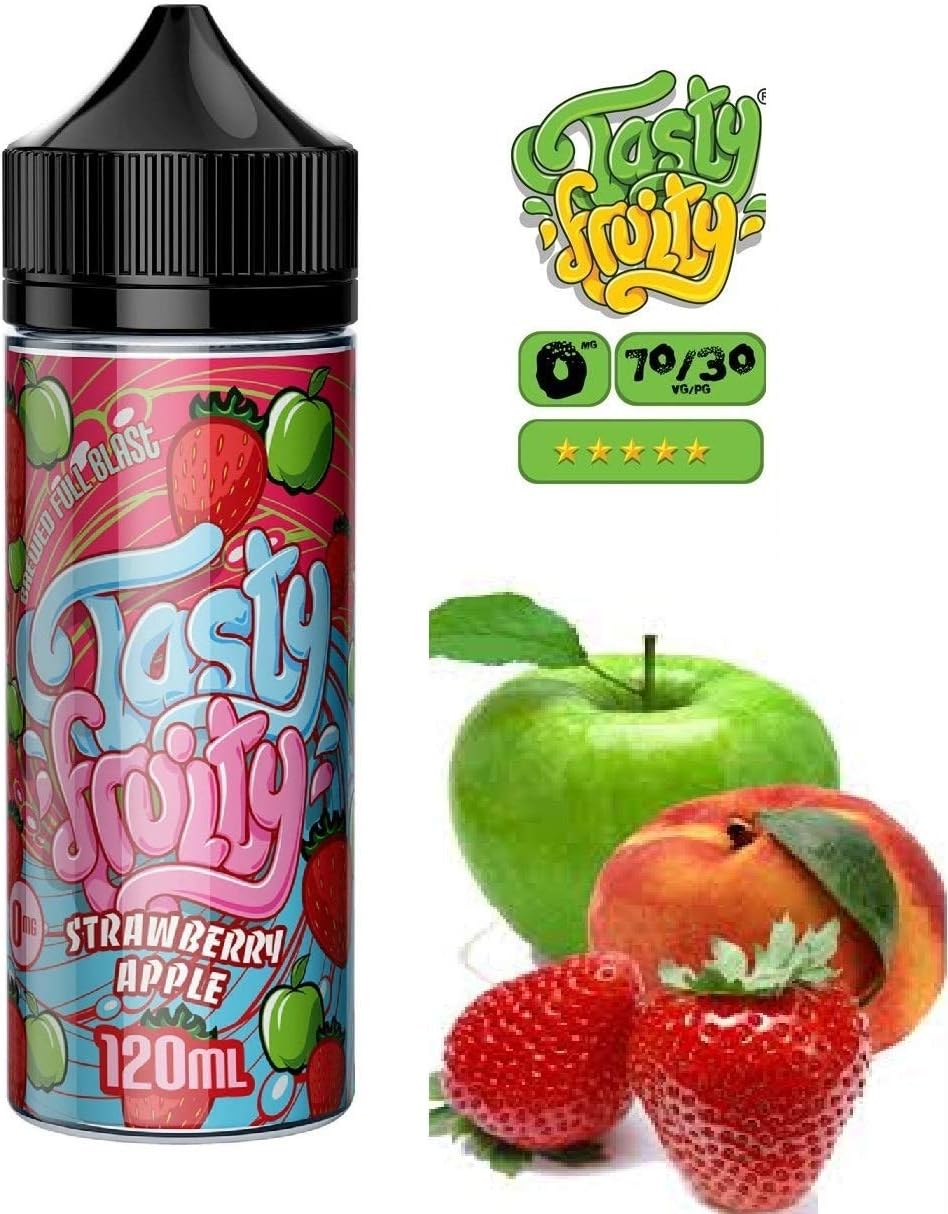 tasty fruity e Liquid UK Best Quality Vape e Liquid 120ml shortfill Capacity Vape e Liquid with
