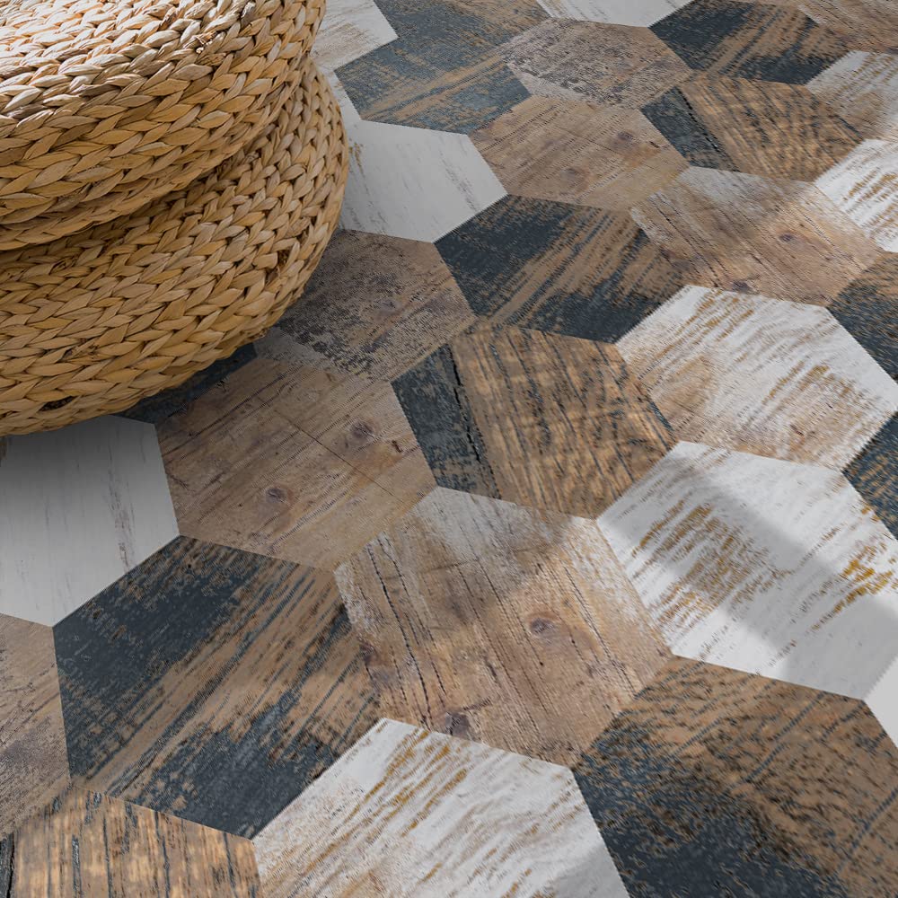 Neukids 30 sztuk samoprzylepnych płytek podłogowych o wyglądzie drewna, wykładzina podłogowa PCW, samoprzylepna, do kuchni, łazienki, sypialni, salonu, balkonu, biura, wykładzina podłogowa "zrób to