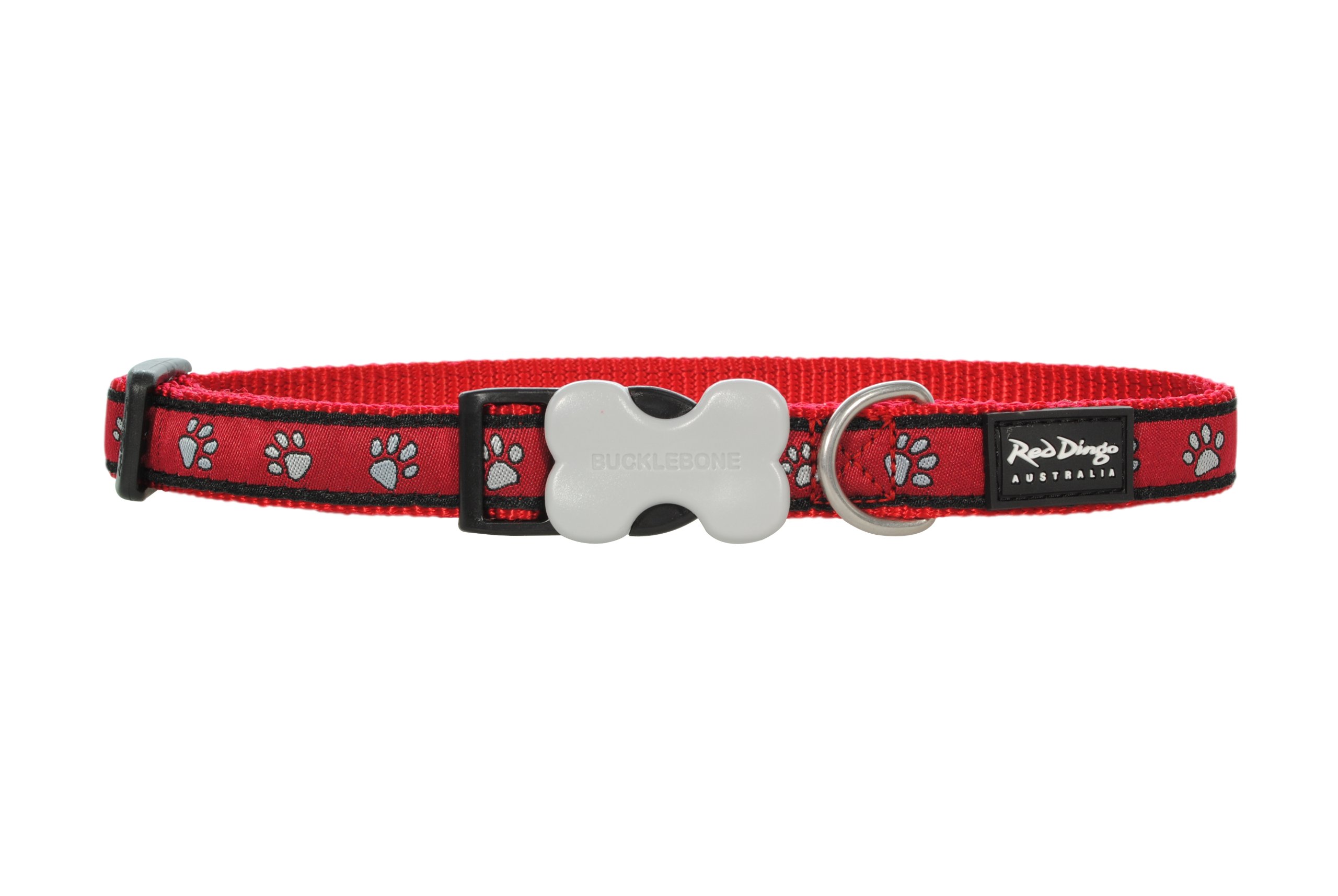 Bavoir Lisse pour Chien RED DINGO pour le repas à la maison
