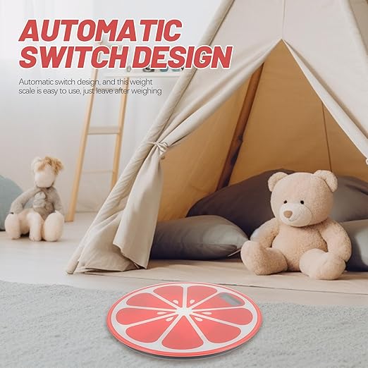 Báscula de Baño Digital Portátil UKCOCO Diseño Sandía miniatura 5