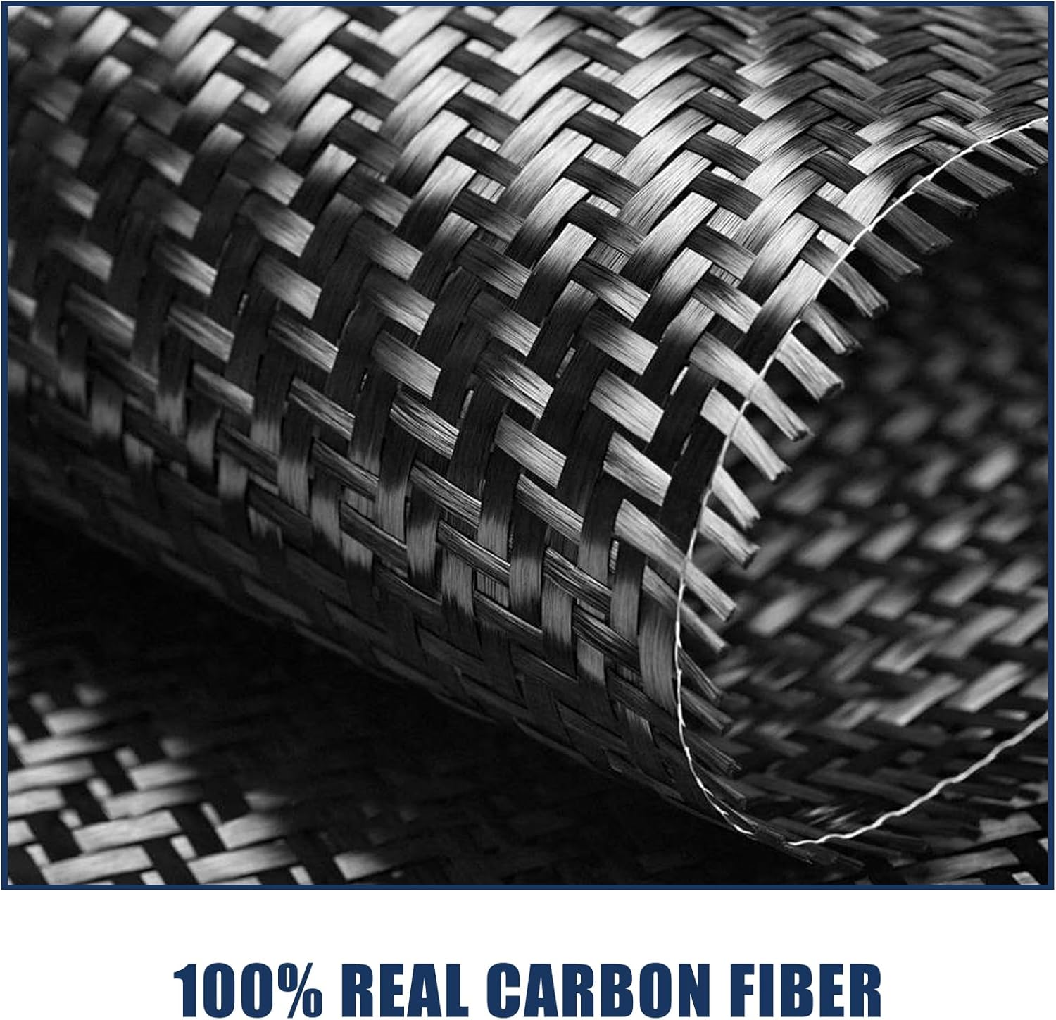 PIUGILH Car Inner Door A-Pillar Horn Cover Panel Compatible with Land Rover Defender 2020-2026 Accessories, Real Carbon Fiber A-Pillar Horn Speaker Cover(Piano Black)