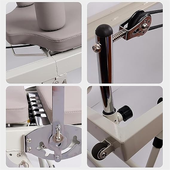 Pilates Reformer Machine Set for Home Workout - Foldable Reformer Equipment for Strength Training Exercise - D, Reformer Pilates Machine