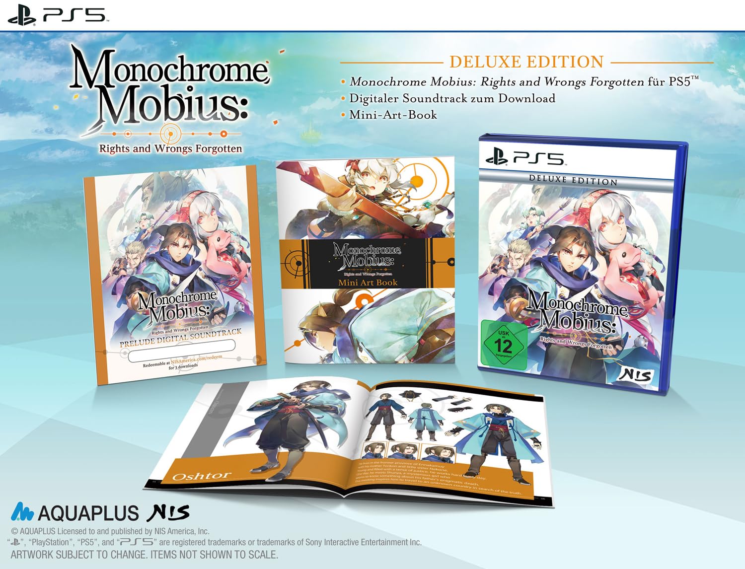 Mobius monocromatico: Diritti e errori dimenticati - Edizione Deluxe (PlayStation 5)