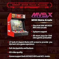 Vista 3 de NEOGEO MVSX Arcade y Base con 50 juegos clásicos SNK precargados, pantalla de 17 pulgadas para el hogar
