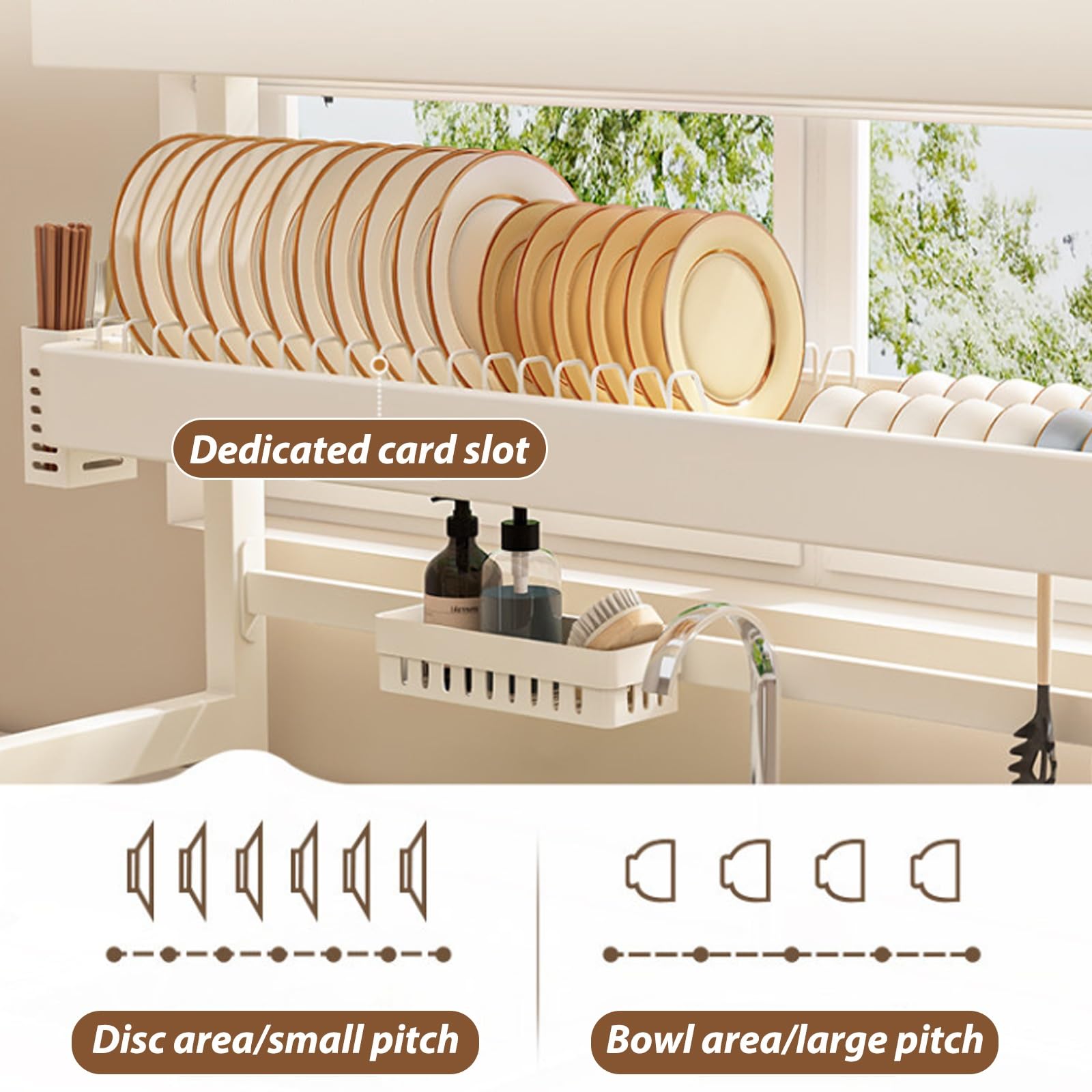 Amplio Espacio de Almacenamiento, Buena ventilación y Drenaje, fácil Acceso.