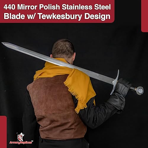 Miniatura 4 de Tewkesbury mano y media espada