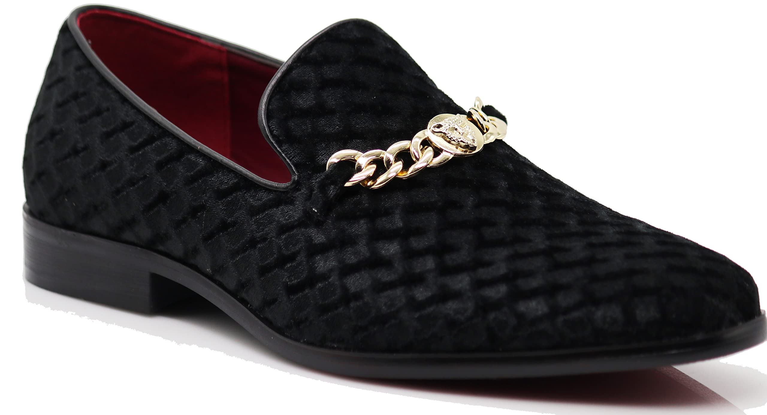 SPK05 Men's Vintage Satin Silky Floral Print Embroidery Loafers Slip On Shoes Classic Tuxedo Dress Shoes