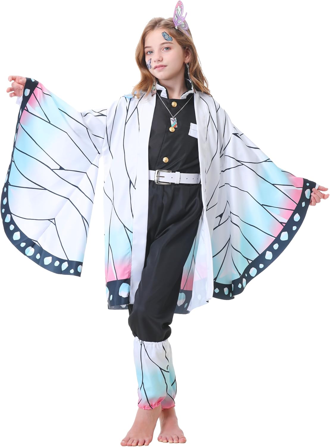Full Set Anime Cosplay Costume Kimono for Adult Girls Robe Cloak Anime Costume Set Halloween Kimono Outfit Cosplay - Image 4