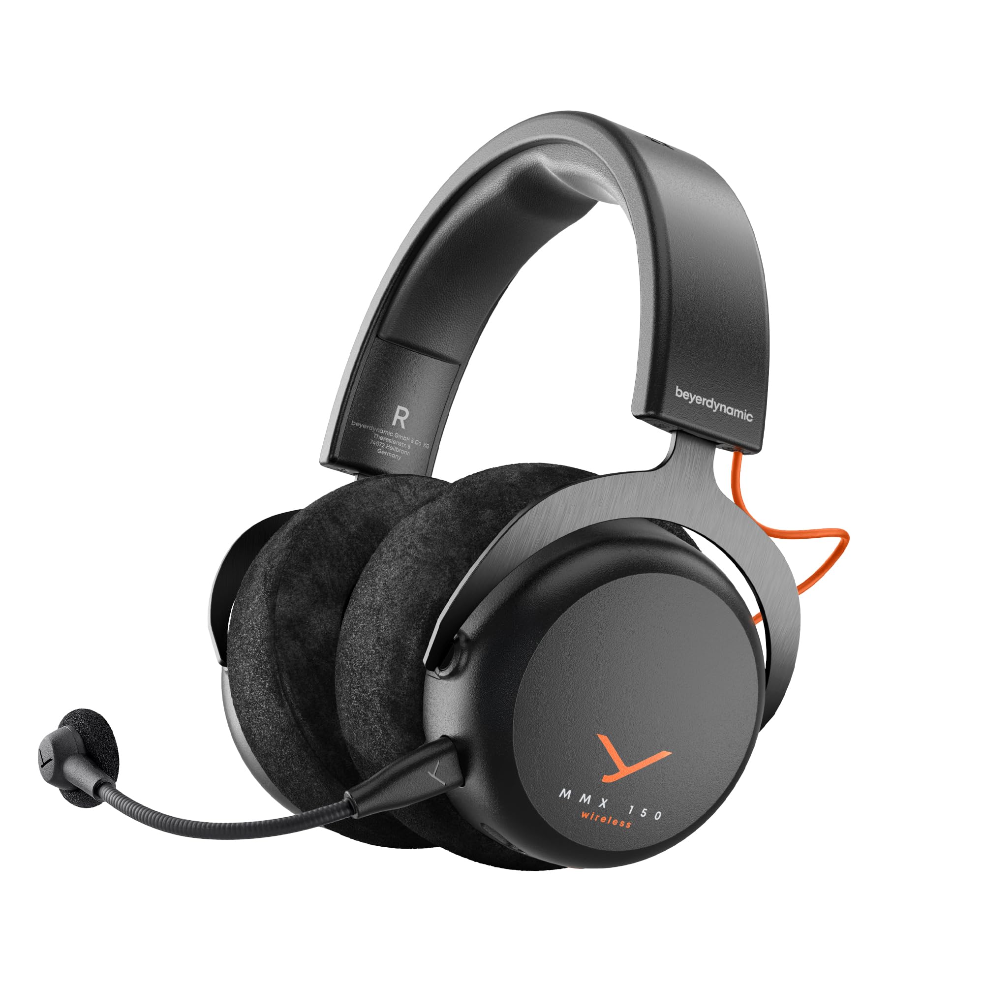 beyerdynamic MMX 150 Wireless -Sound customization app, Velvet Pads and 50 Hour Battery Life in Black