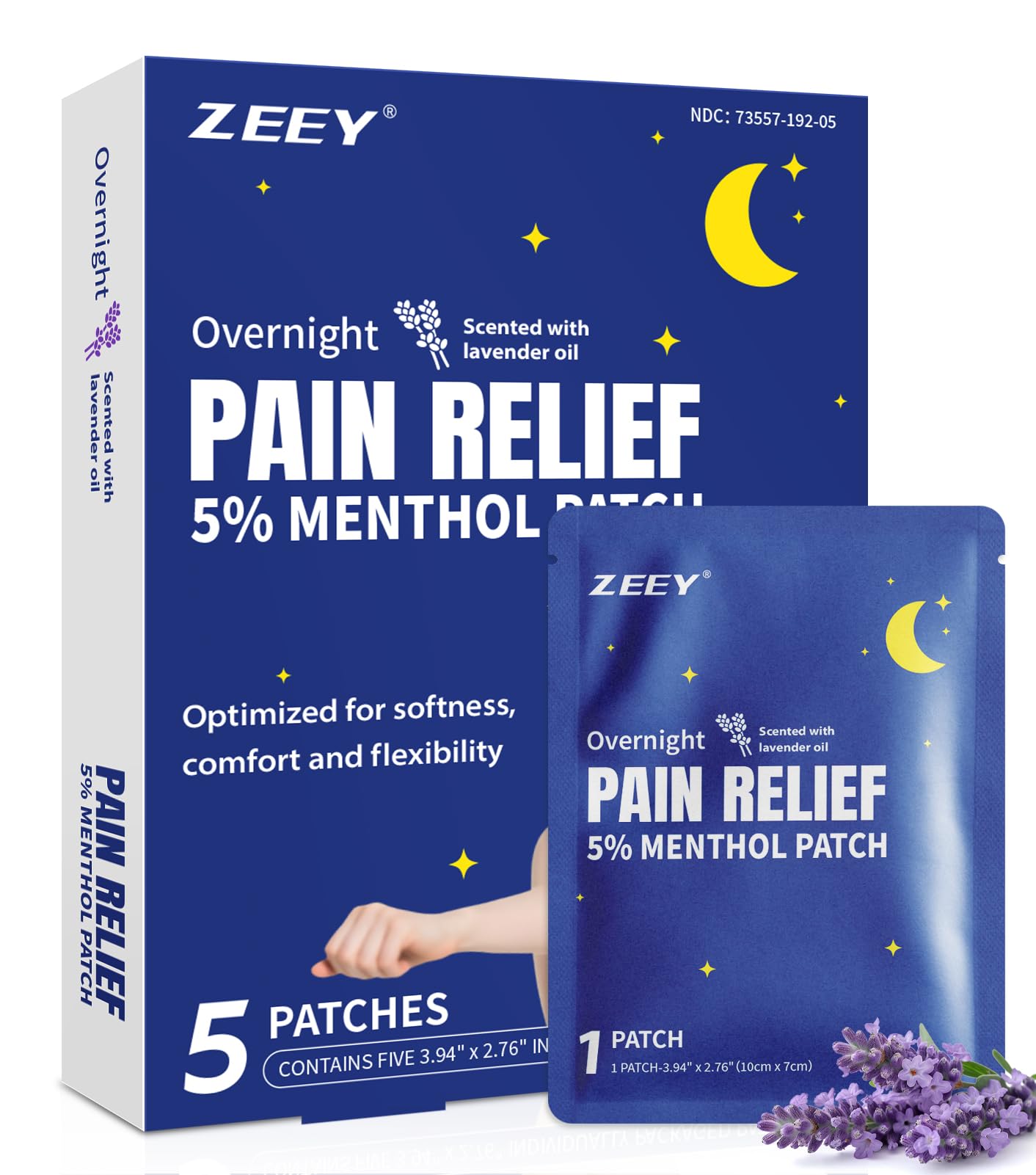 ZEEY 4% Lidocaine Pain Relief Patches Maximum Strength OTC, 20Ct — Amazon image 12