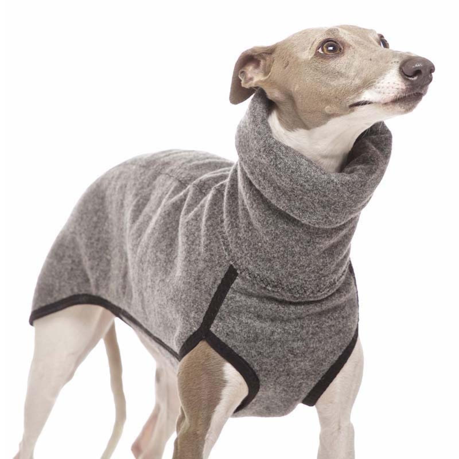Otoño E Invierno Cálido Galgo Labrador Pastor Perro Ropa para Perros Grandes Camisa De Cuello Alto Suéter Suéter De Lana Estirable Chaleco para Perros Chaqueta para Mascotas Trajes De Abrigo