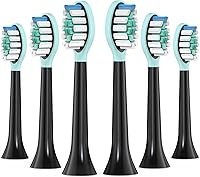 Vista 17 de Cabezales de cepillo de dientes de repuesto compatibles con Oral B Braun, 4 piezas de limpieza profesional de precisión para Oral-b 7000, Clean