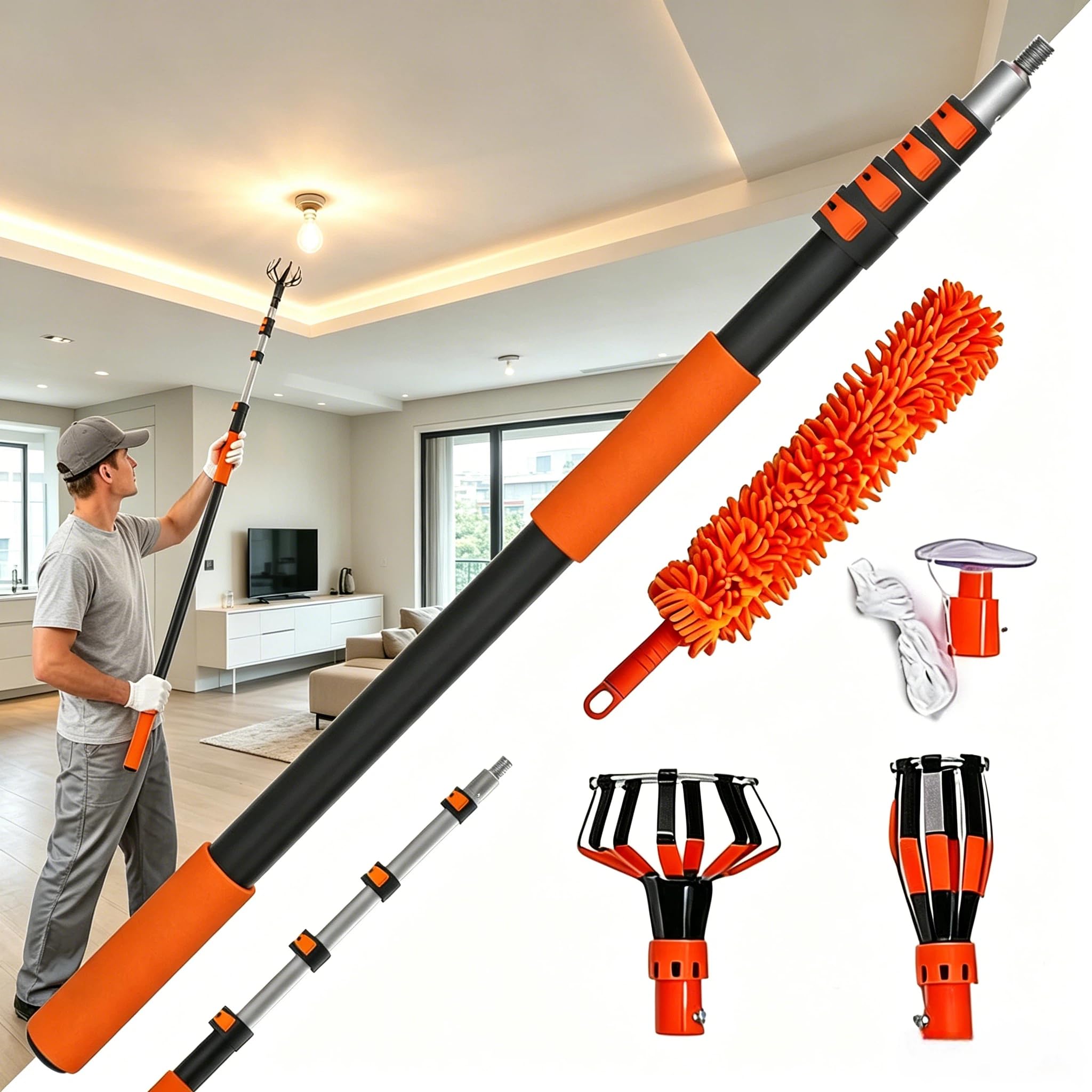 Photo 1 of Generic 26FT Reach Light Bulb Changer Pole
