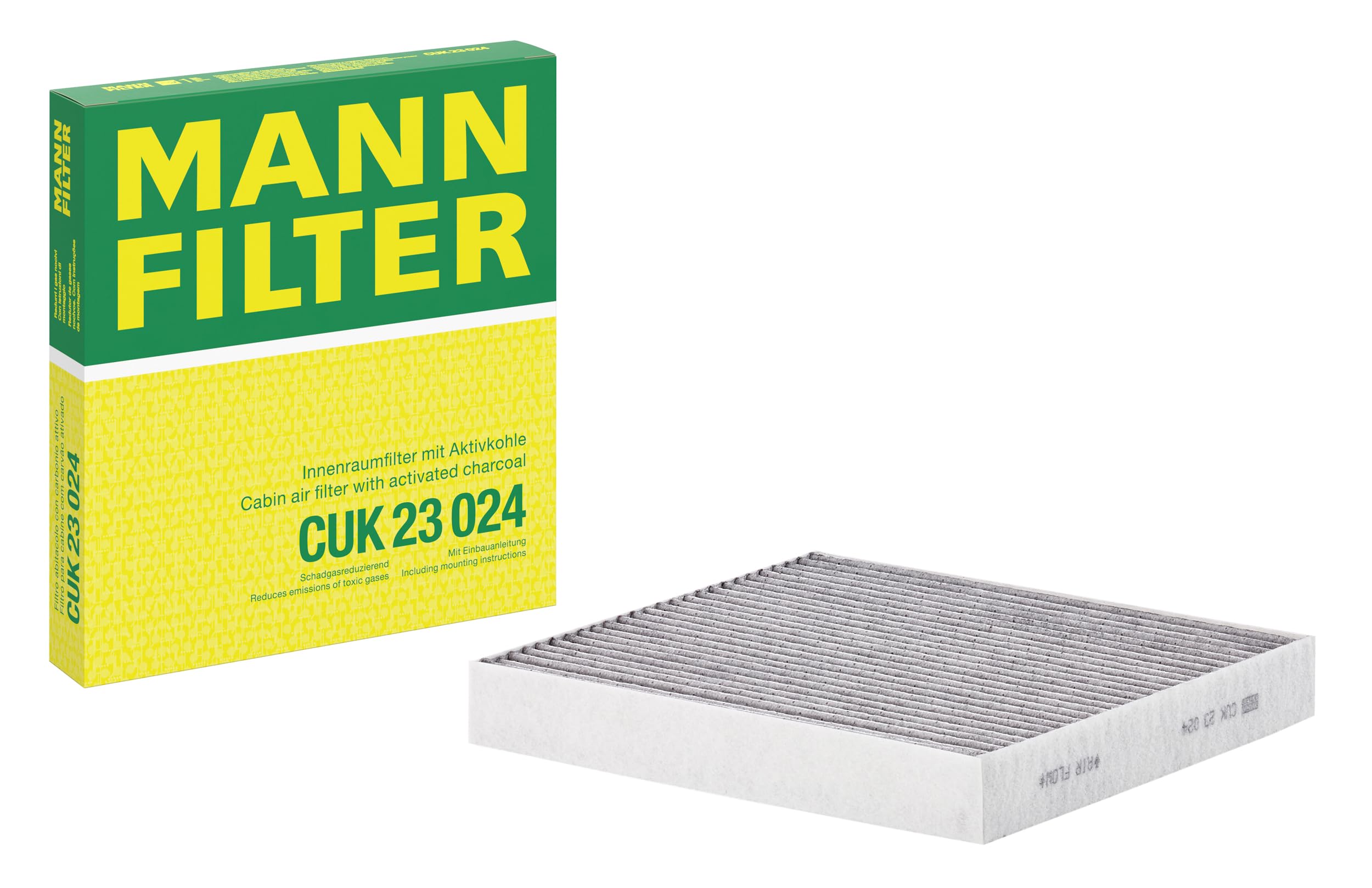 MANN-FILTER: Auswahl an Autofiltern