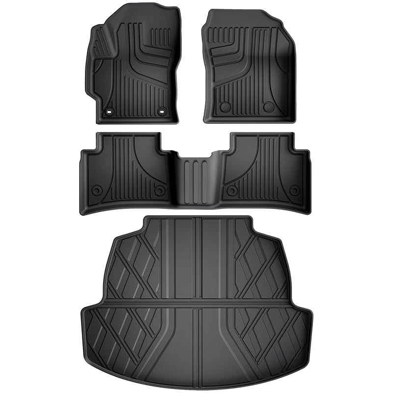 Tapetes automotivos e tapete de porta-malas em TPE para Toyota Corolla Sedan 2020–2026 AOMSAZTO