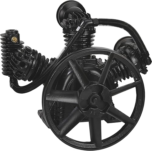 Miniatura 4 de NorthStar Bomba de compresor de aire - 2 etapas, 3 cilindros, 14.9 CFM a 90 PSI