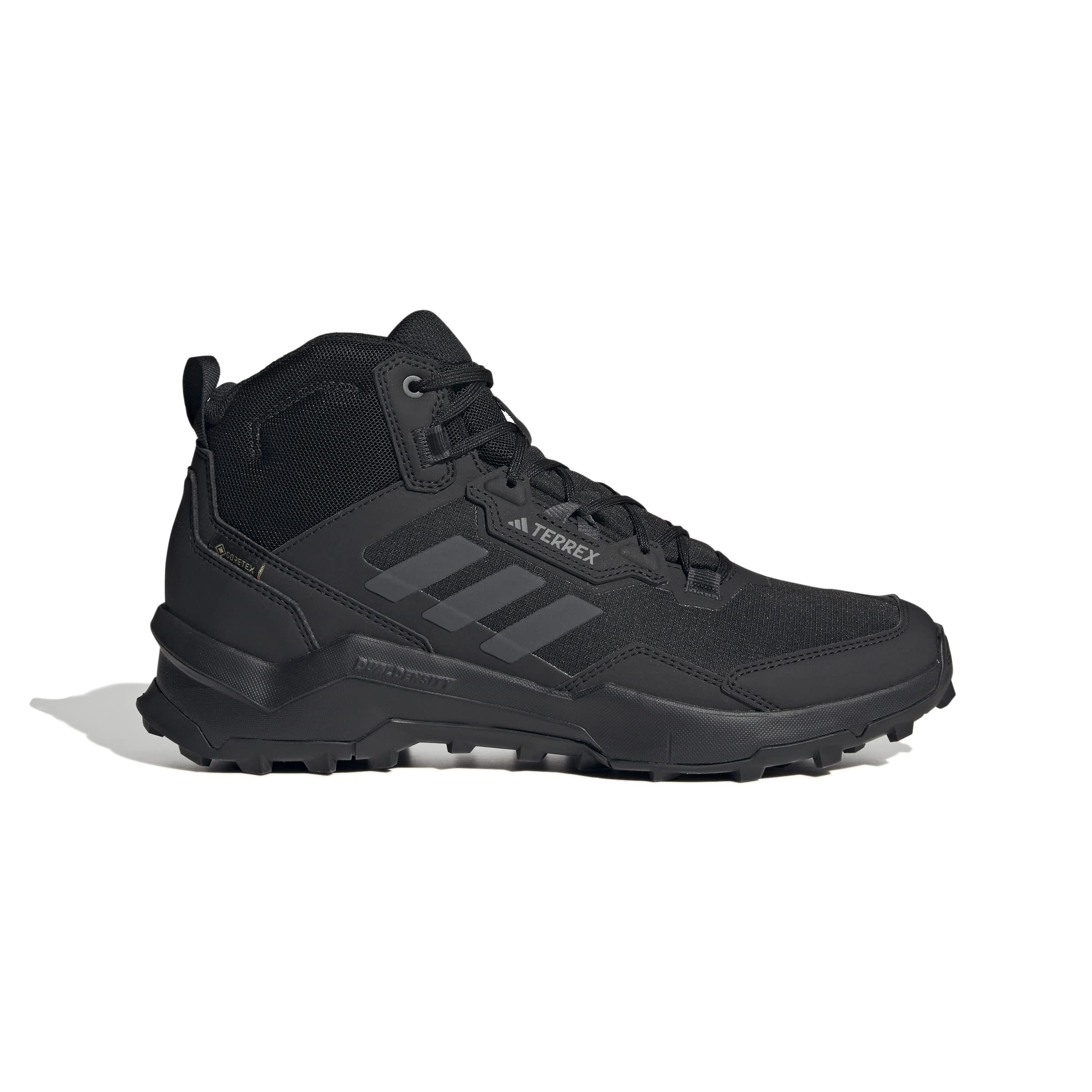 adidas Uomo Terrex AX4 Mid Gore-Tex Hiking Shoes, Core Black/Carbon/Grey Four, 43 1/3 EU