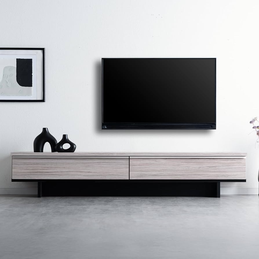 Amazon｜タンスのゲン テレビ台 幅150 日本製 60インチ対応 ローボード