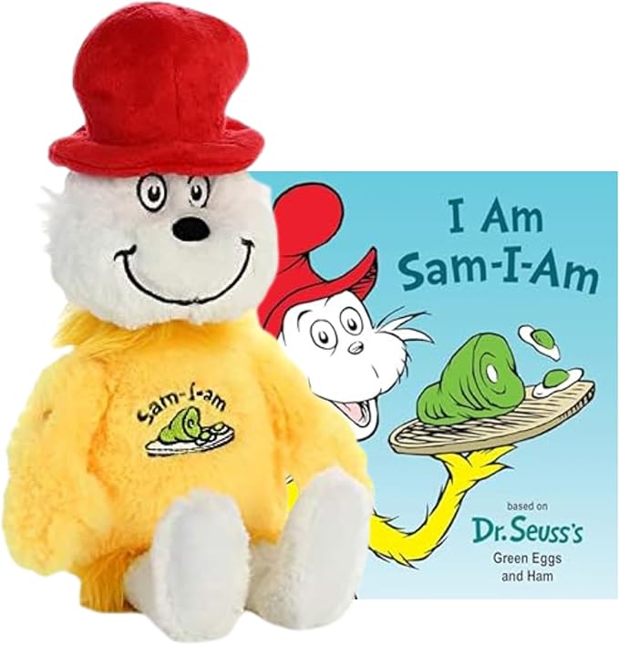 Aurora World, Inc. Dr Seuss 12"" Sam I Am Plush and I Am