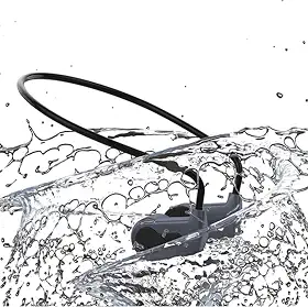 Fones de Ouvido de Condução óssea, Fone de Ouvido Bluetooth de Natação Com Mp3 Player, Fone de Ouvido Esportivo Subaquático, Fones de Ouvido à Prova de água para Nadar, Correr,
