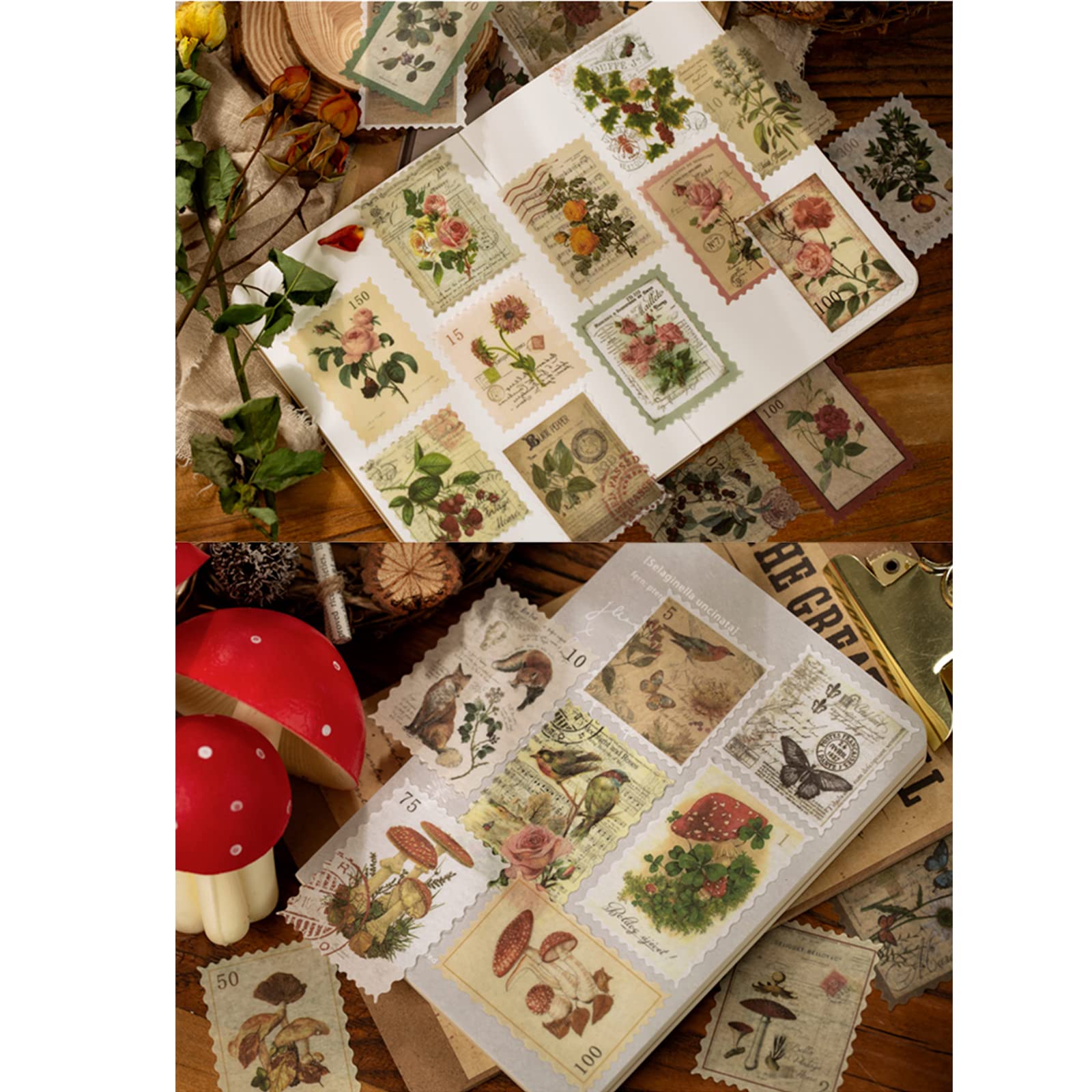 コラージュ素材 コラージュペーパー Amazon | ZEZYXUFM デザインペーパー 240枚 コラージュ素材