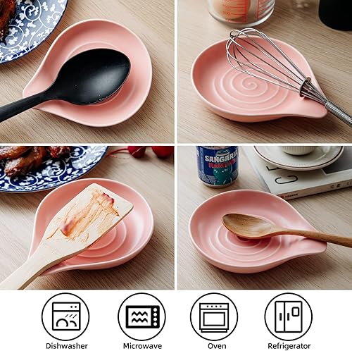 Miniatura 3 de Soporte para cucharas para estufa, soporte para cuchara de cocina para encimera de cocina, soporte grande para espátula, cucharas o pinzas,