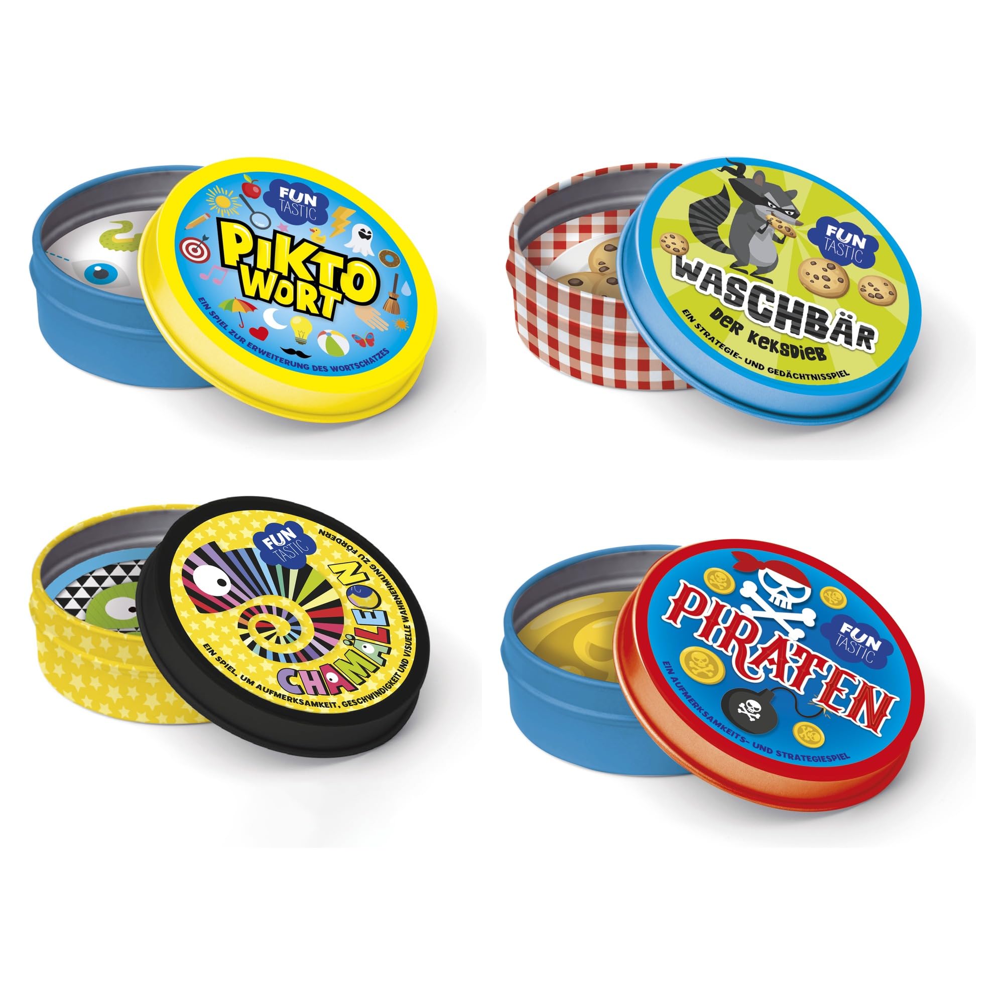 IMAGILAND Chamäleon, Pikto Wort, Waschbär und Piraten Bundle