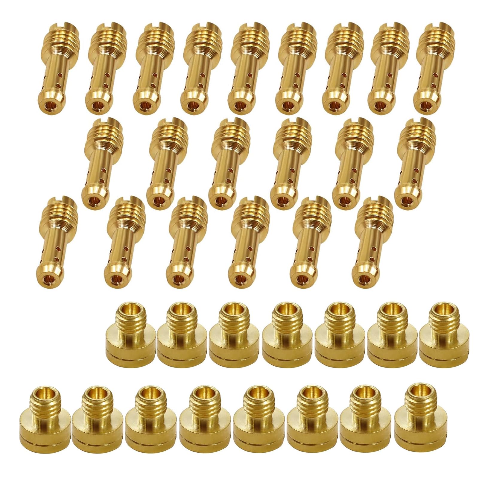 Carburetor Main Jet and Pilot Slow Jet Kit for MIKUNI VM22/210 VM24 VM26 VM30 125cc 150cc 200cc 250cc Dirt Pit Bike ATV 25PCS, Keihin Style Slow Jet