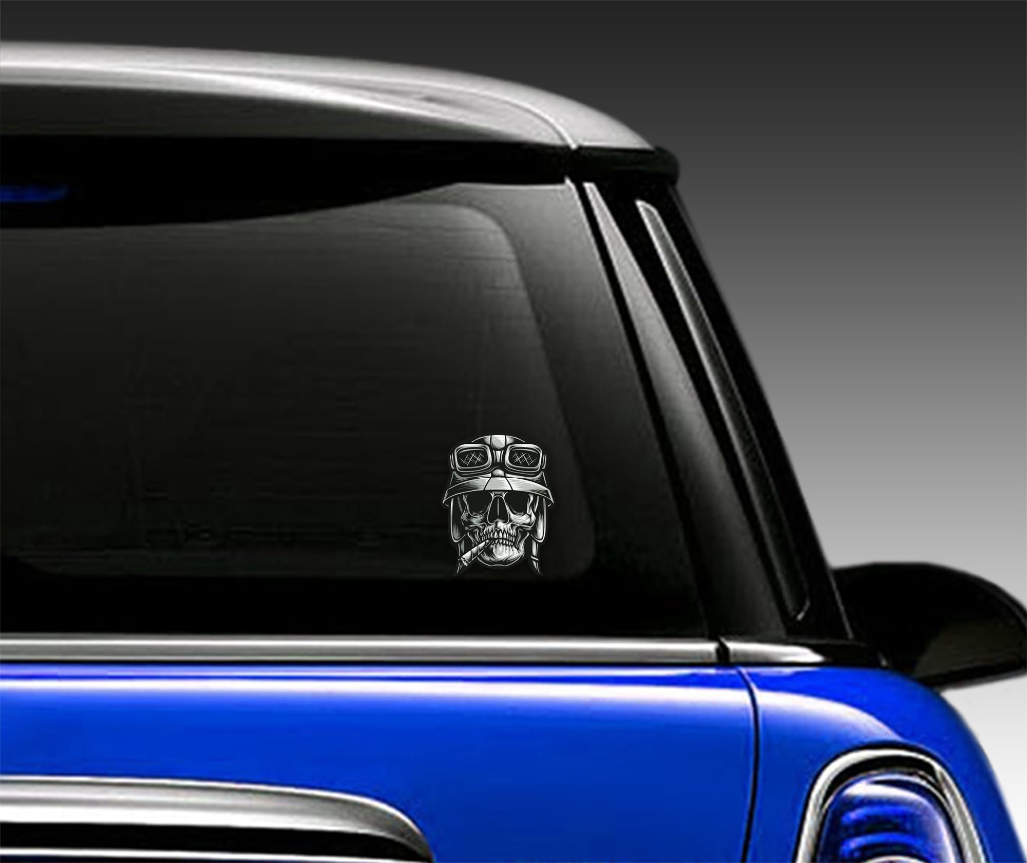 Biomar Labs Set (6pcs) Autocollants En Vinyle Crane Tête De