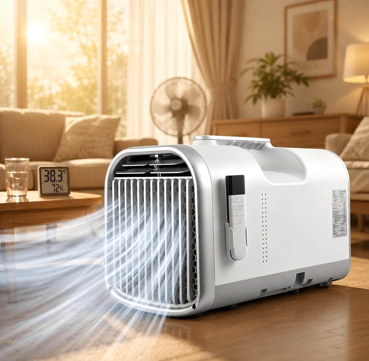 SPECIALBIEGEBUY Portable AC 5100 BTU Cooling Camping Air Conditioner T1pro