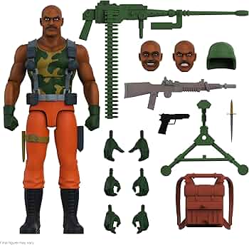Amazon.com: Super7 Ultimates! G.I. Joe Roadblock - 7