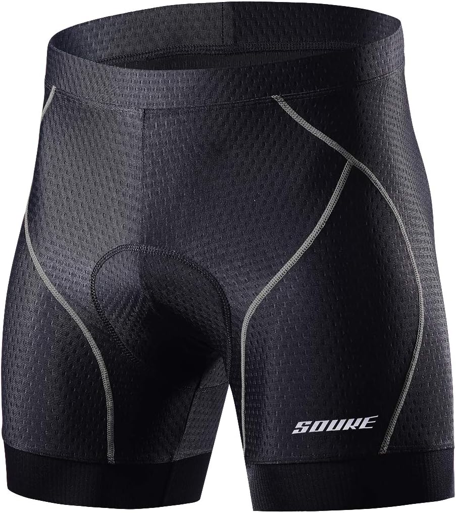 Men's Cycling Underwear 4D Padded Breathable Bike Undershort Shorts Anti-Slip Design
