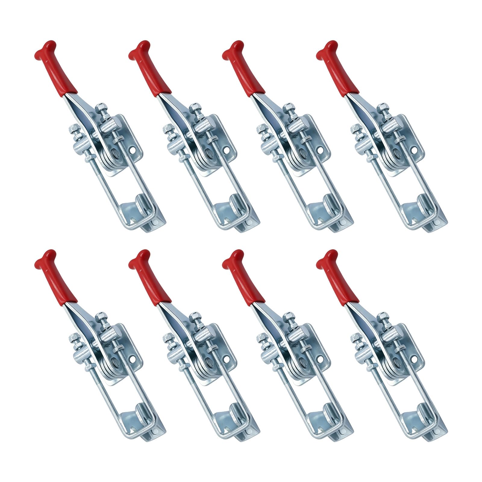 Snorvixre Galvanized Iron S Multipurpose Heavy Duty Toggle Clamps Erosion Resistant Toggle Latches Clamps Suitable For Storage Boxes & Furniture Strong Change Secure Clamp