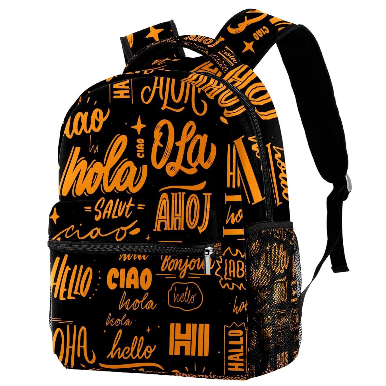 Sac à dos de voyage Campus Hello résistant pour filles et garçons - 7